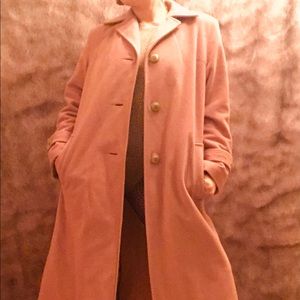 Vintage 1980’s Cashmere Blend Trench
